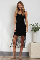 LA Made Fringe Nora Dress | Vagabond Apparel Boutique