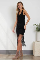 LA Made Fringe Nora Dress | Vagabond Apparel Boutique