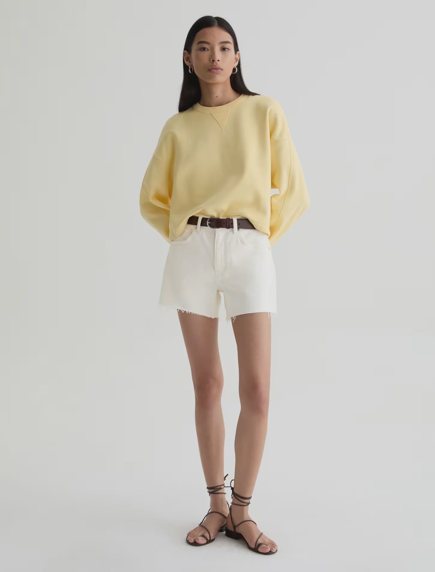 AG | Halle Short Powder Mended | Vagabond | Apparel | Boutique