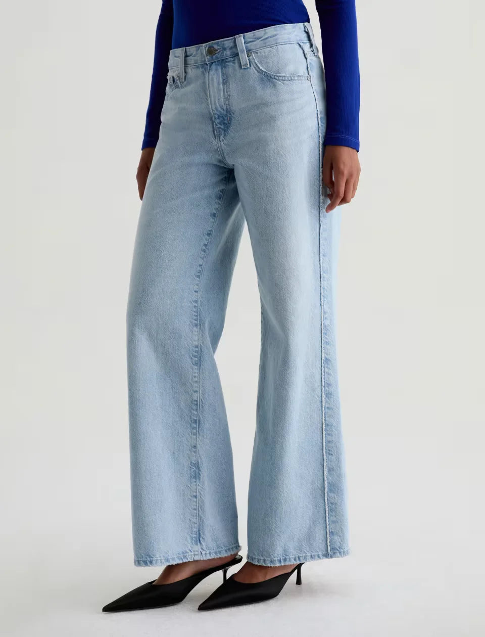 AG | Saige Wide Leg | Blindsided | Front | Vagabond | Apparel | Boutique