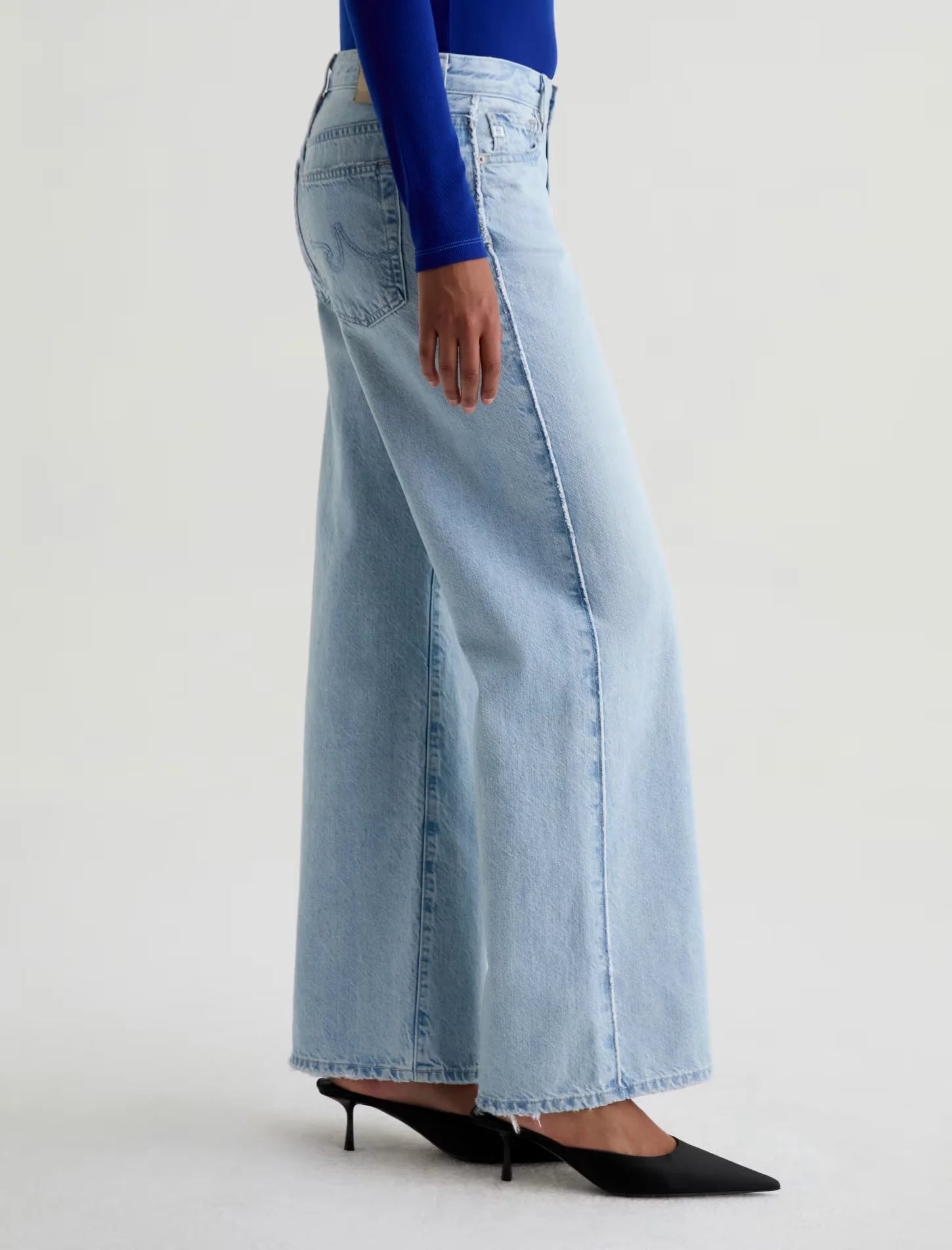 AG | Saige Wide Leg | Blindsided | Side | Vagabond | Apparel | Boutique