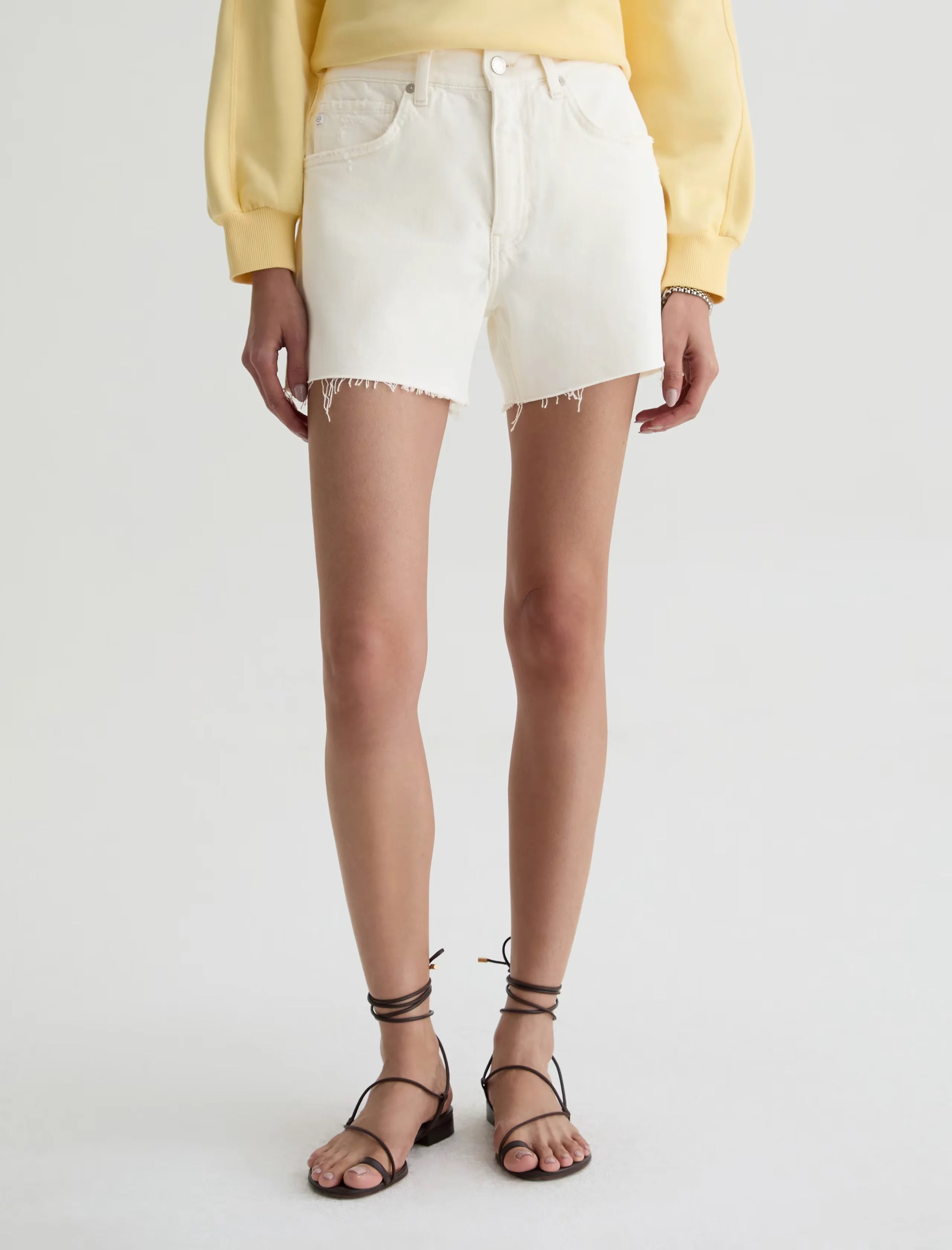 AG | Halle Short Powder Mended | Vagabond | Apparel | Boutique