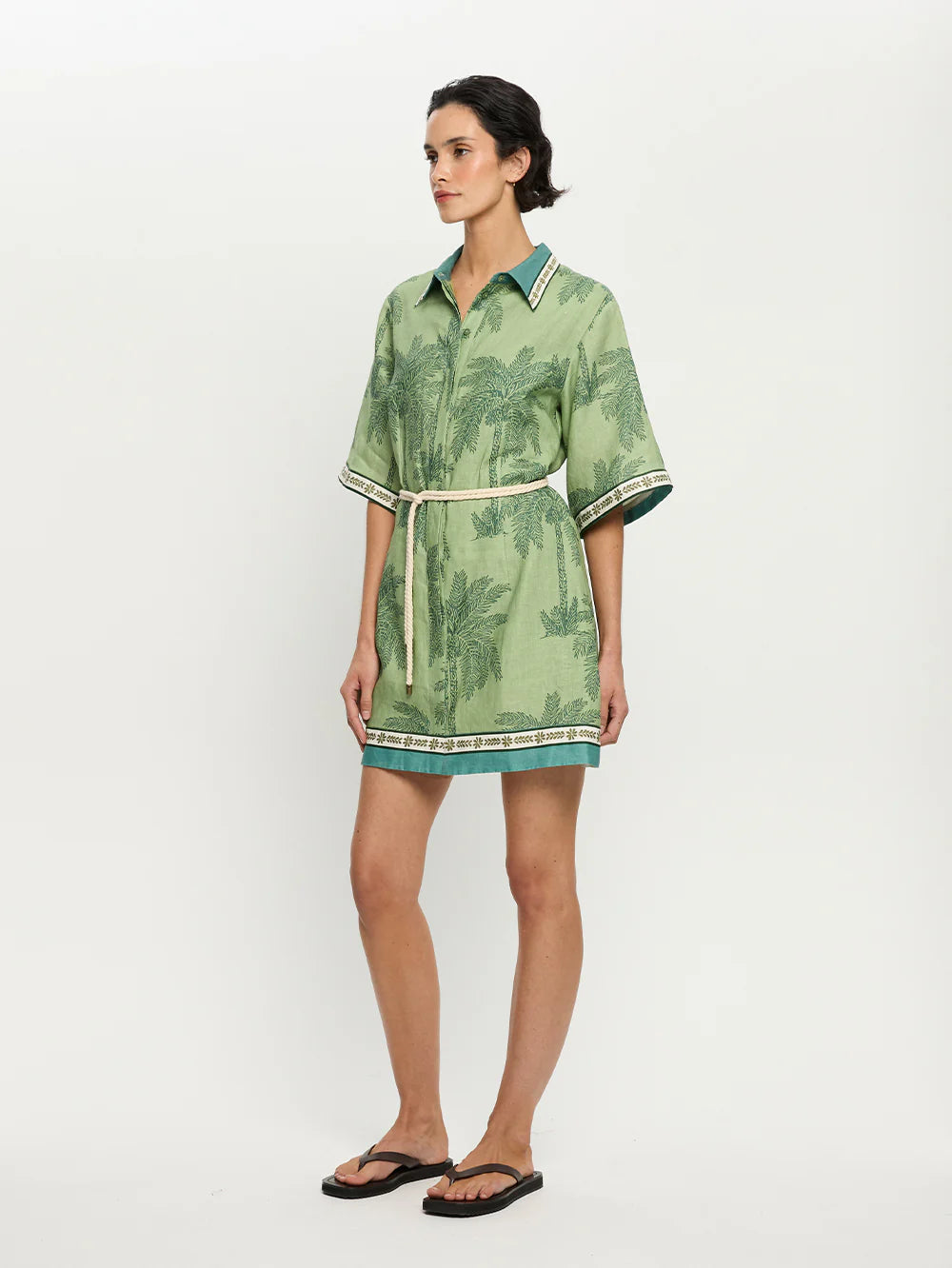 Kivari | Alani Mini Shirt Dress | Side | Vagabond | Apparel | Boutique