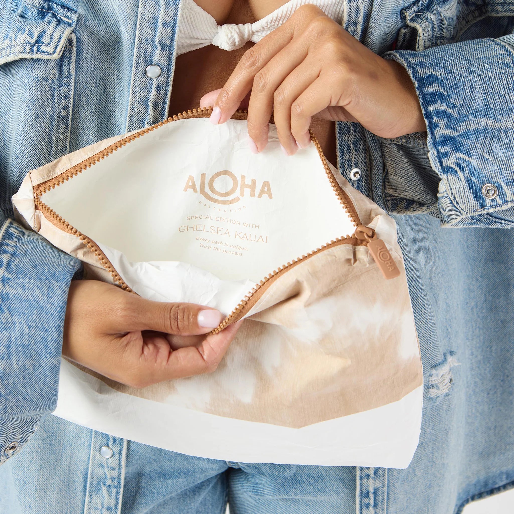 Aloha Mid Pouch Shibori | Vagabond Apparel Boutique