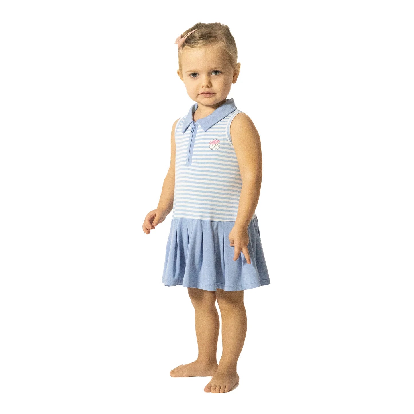 Angel Dear | Striped Golf Polo Tennis Dress W/Cartwheel Shorts | Vagabond | Apparel | Boutique