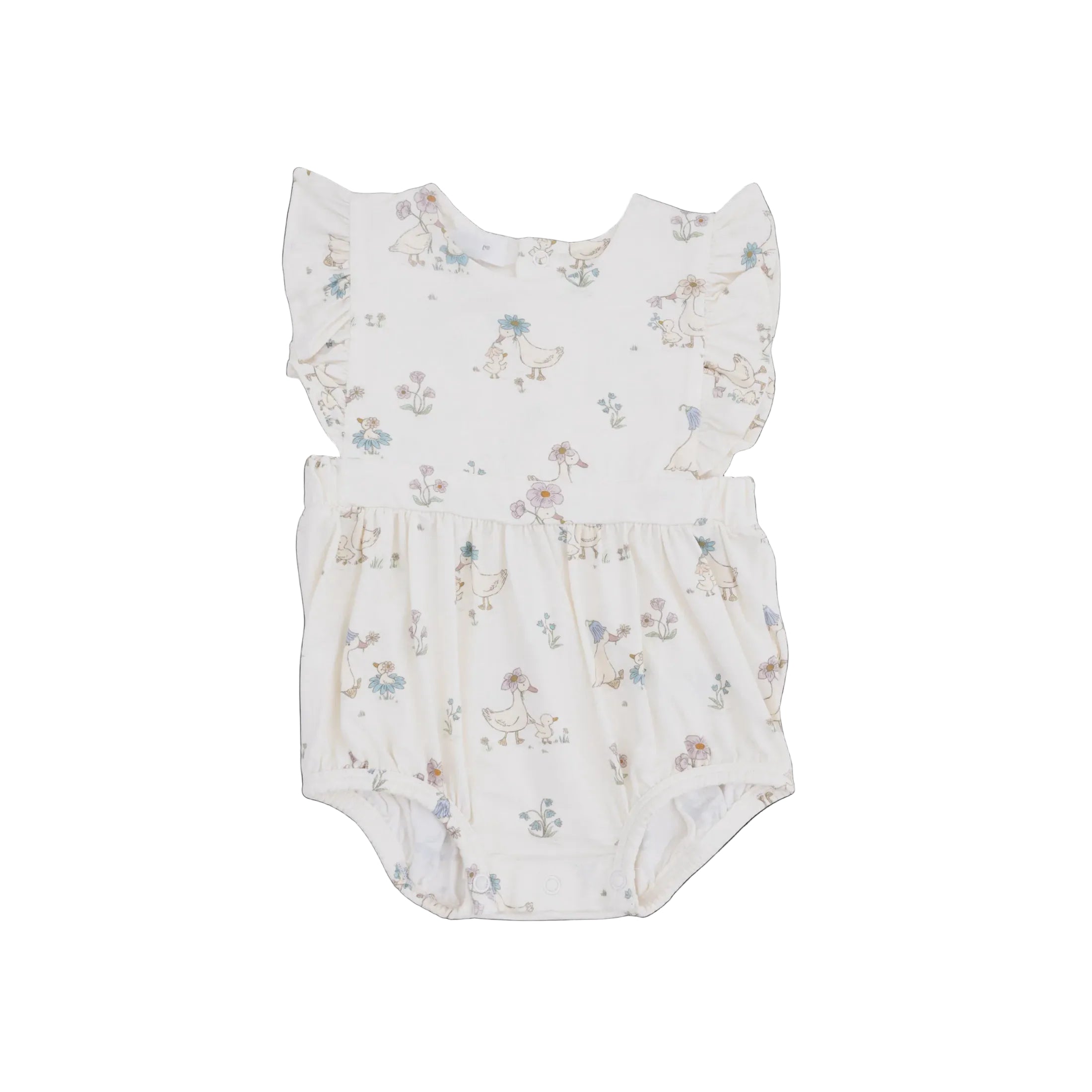 Angel Dear | Flower Ducklings Sunsuit | Front | Vagabond | Apparel | Boutique