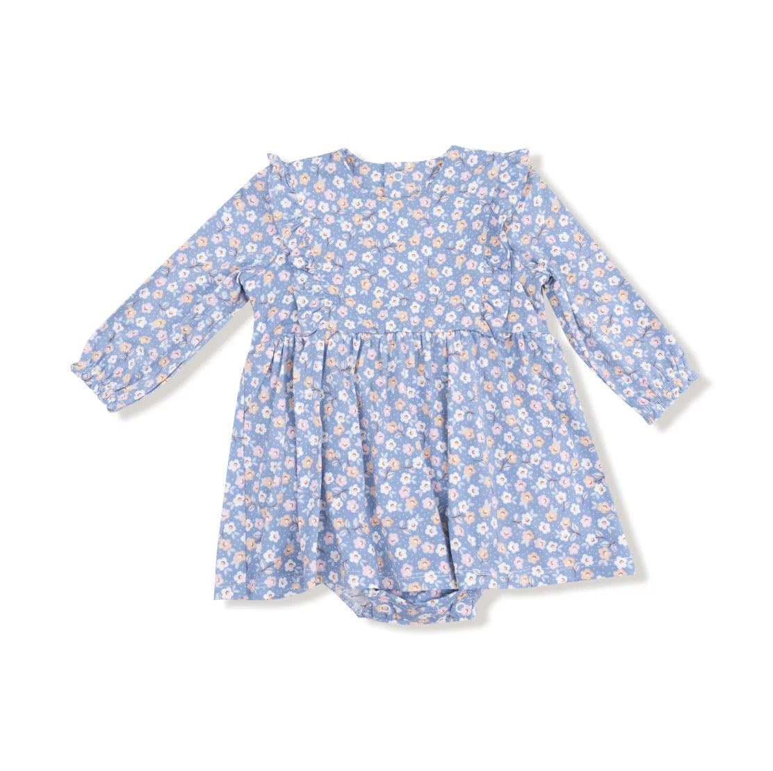 Angel Dear | Country Calico Ruffle Dress | Vagabond | Apparel | Boutique