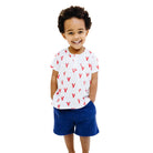 Angel Dear |  Crabby Cutie Polo Shirt And Short Set | Vagabond | Apparel | Boutique