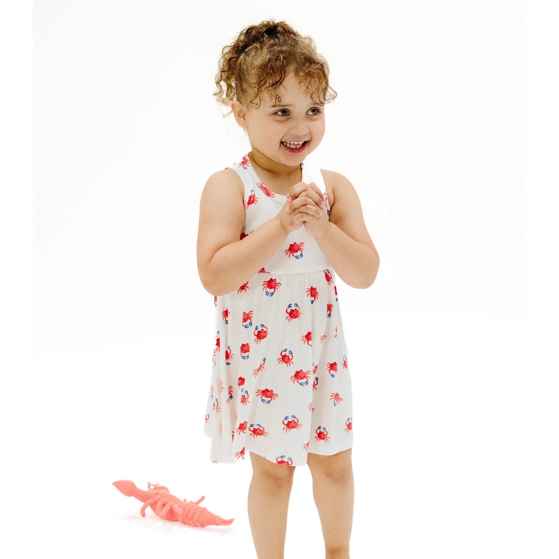 Angel Dear |  Crabby Cutie | Tank Dress | Model | Vagabond | Apparel | Boutique