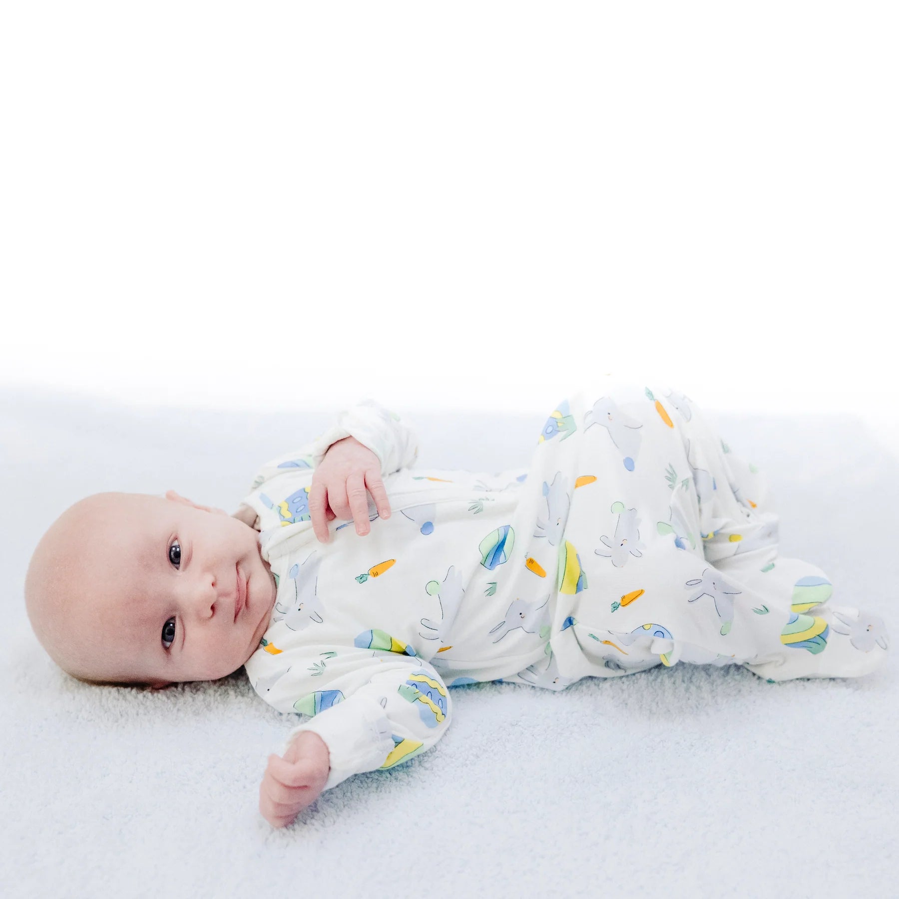 Angel Dear Easter Bunnies 2 Way Zipper Footie | Vagabond Apparel Boutique