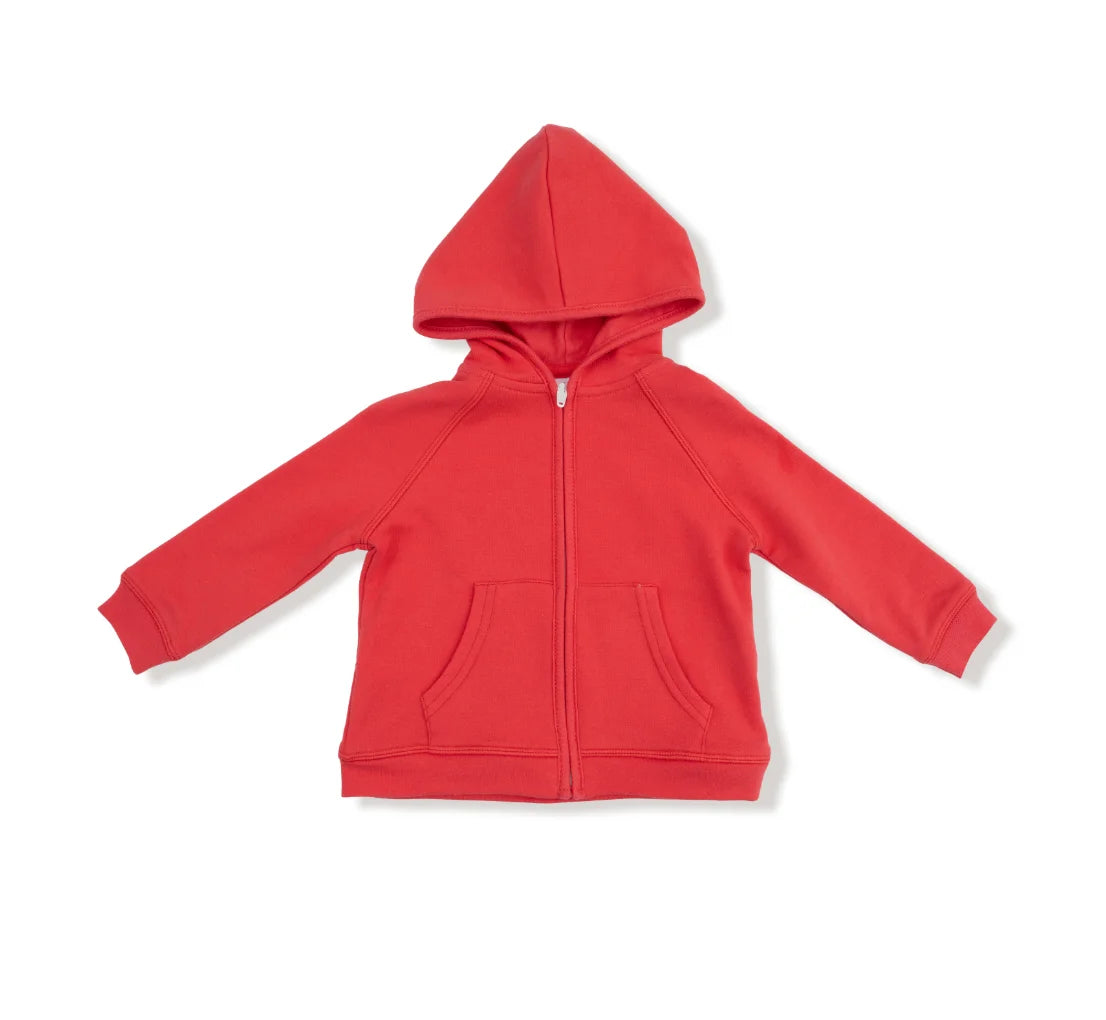 Angel Dear | French Terry Sport Varsity Zip Hoodie | Vagabond | Apparel | Boutique