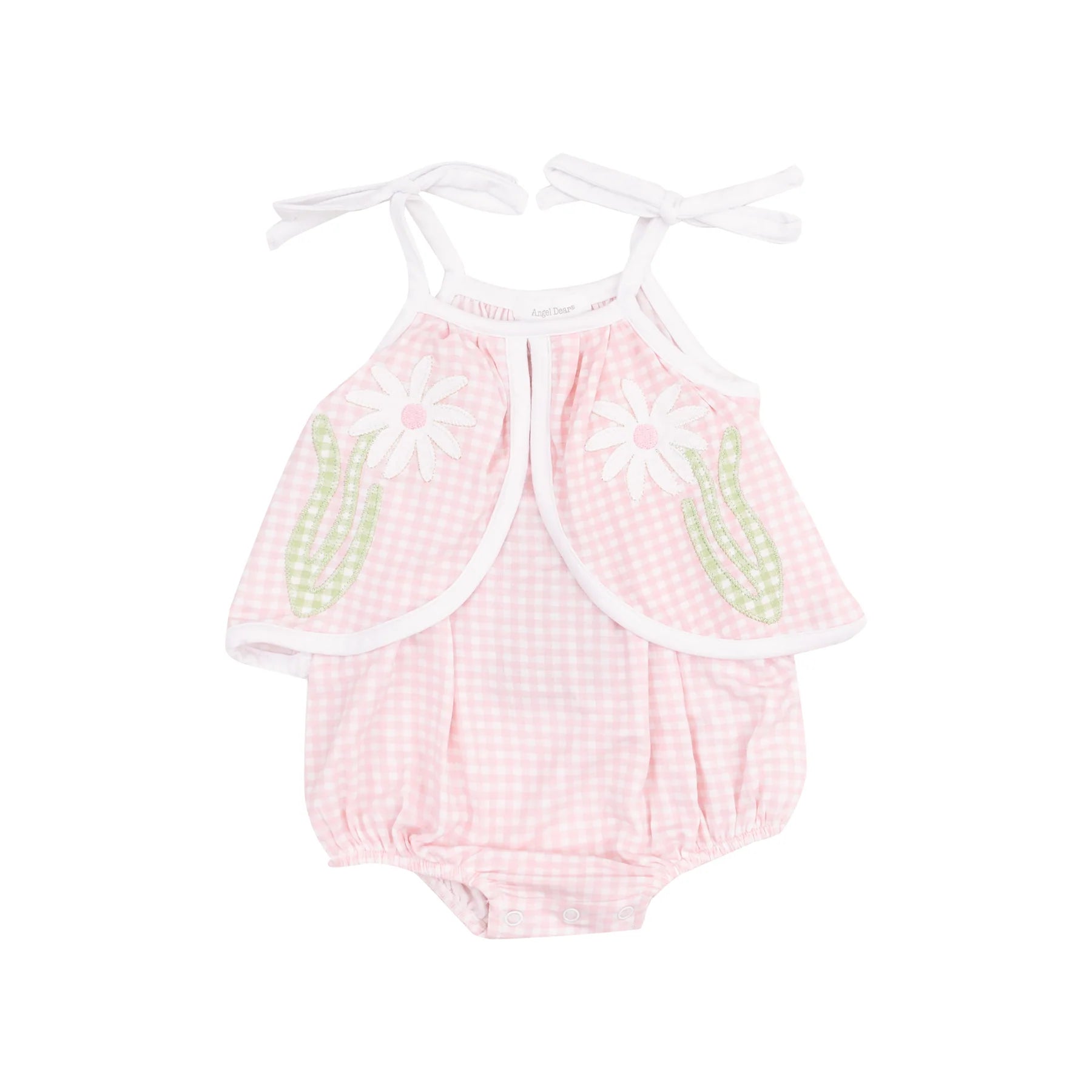 Angel Dear Mini Gingham Swing Front Sunsuit | Vagabond Apparel Boutique