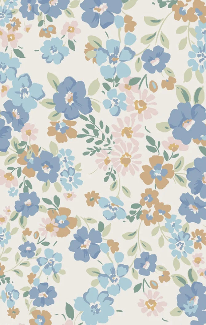 Angel Dear | Sweet Rose Calico | 2 Way Zip Romper | Vagabond | Apparel | Boutique