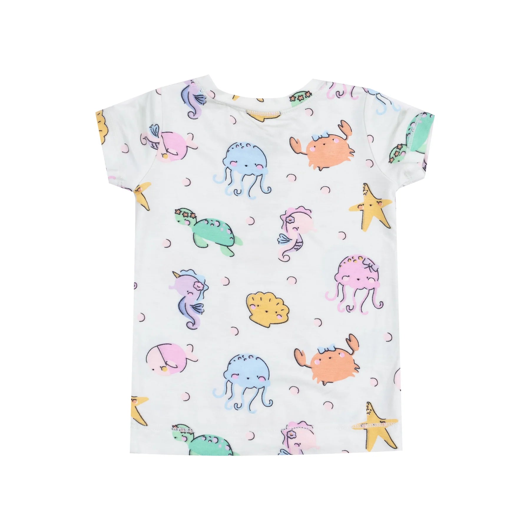 Angel Dear | Sea Creature | Short Sleeve Lounge Set | Top | Vagabond | Apparel | Boutique