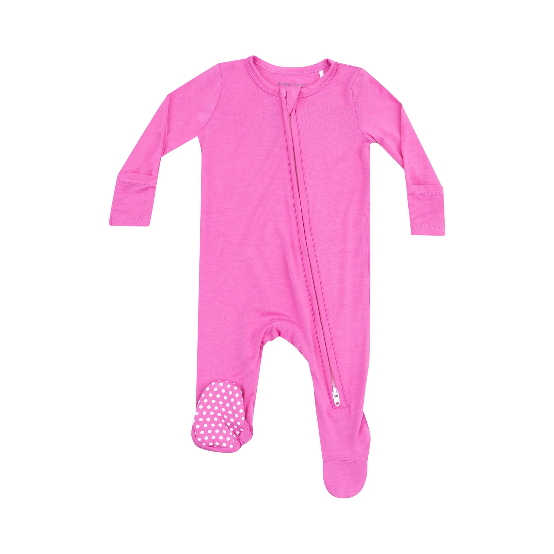 Angel Dear Solid 2-Way Zipper Footie | Vagabond Apparel Boutique