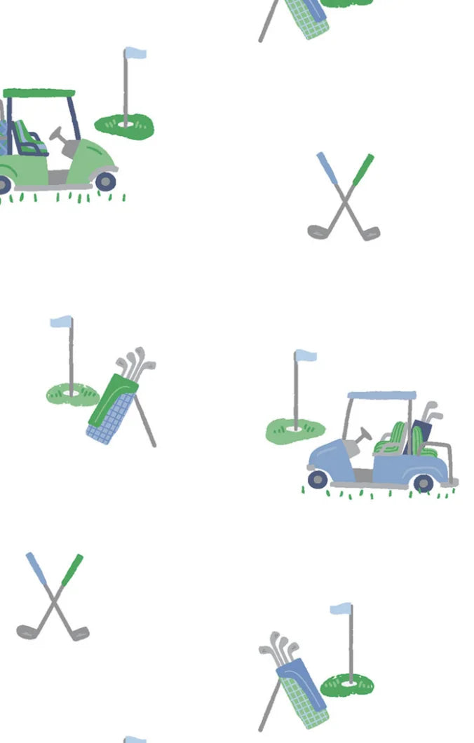 Angel Dear | Baby Golf Cart LS Lounge Set | Blue | Vagabond | Apparel | Boutique