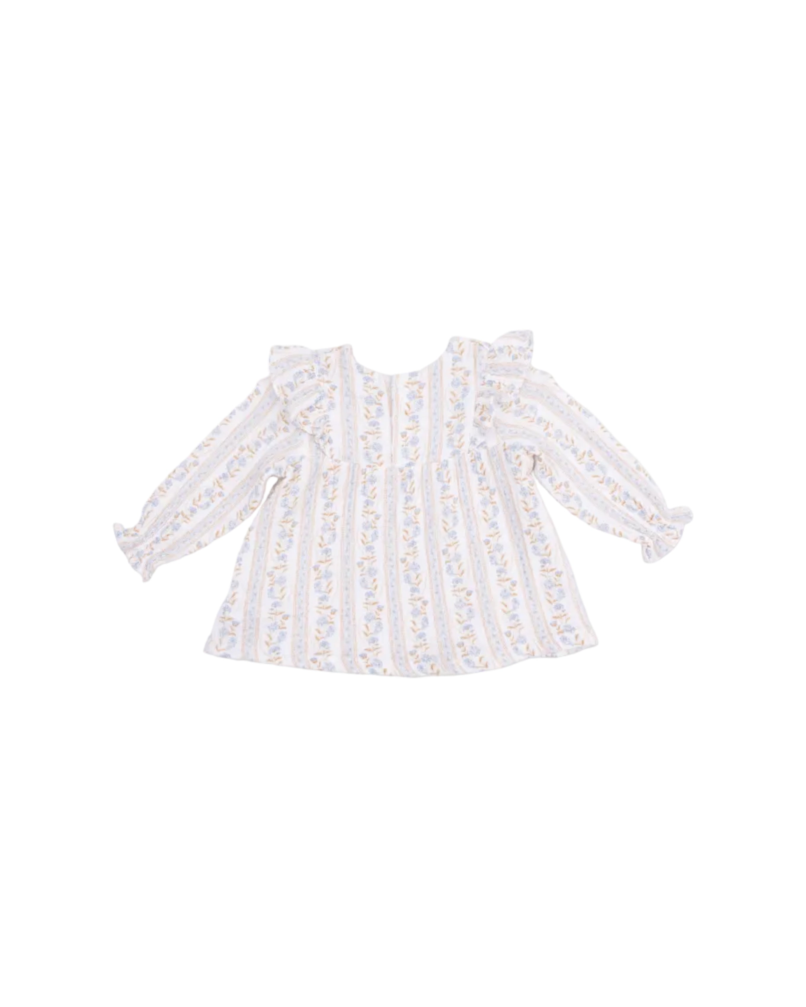 Angel Dear | Catarina Floral LS Ruffle Tunic & Smocked Wait Pant | Vagabond | Apparel | Boutique