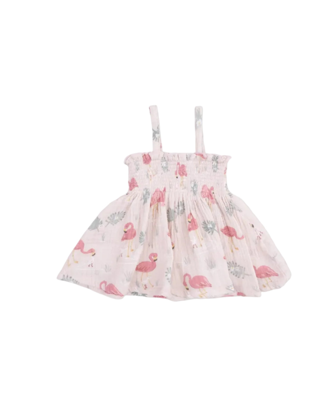 Angel Dear | Flamingos Smocked Top & Pants | Bottom | Vagabond | Apparel | Boutique