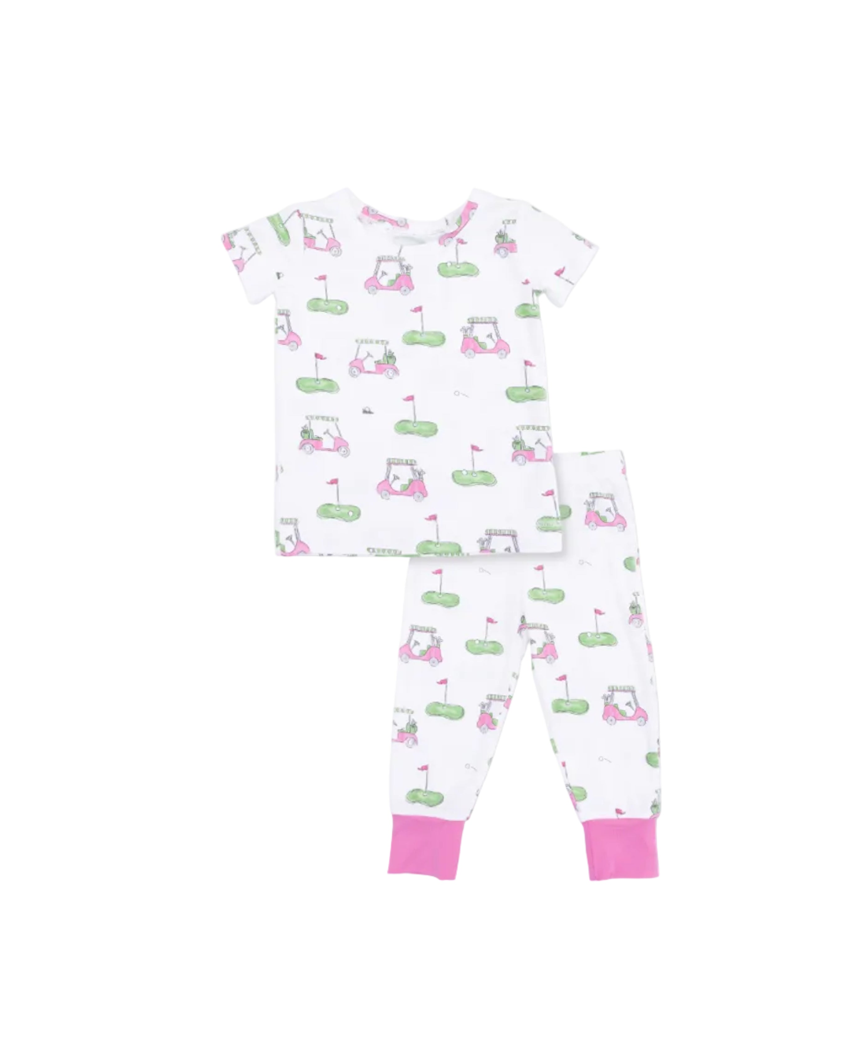 Angel Dear | Golf Carts SS Lounge Set Pink | Vagabond | Apparel | Boutique