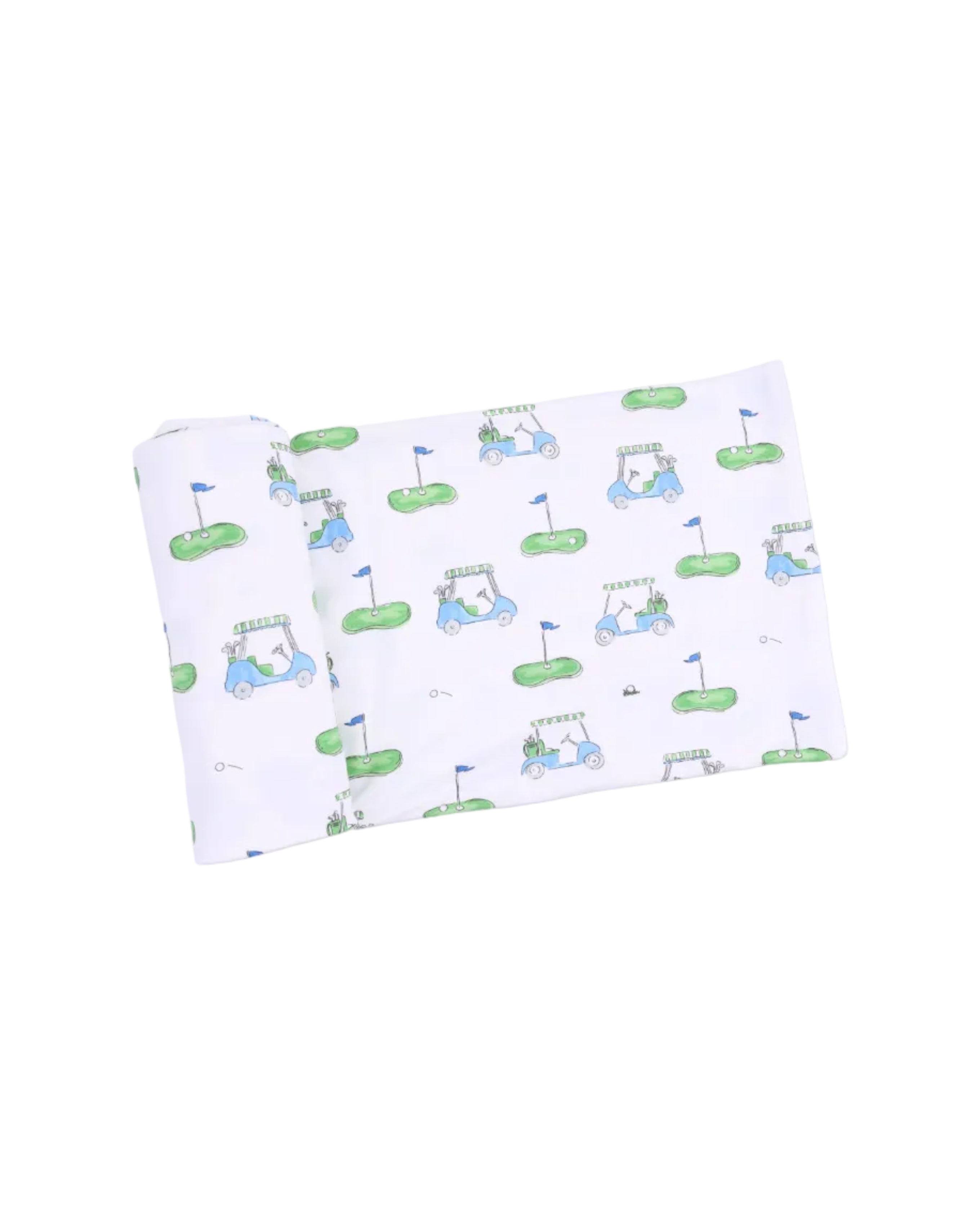 Angel Dear | Golf Carts Swaddle Blanket | Vagabond | Apparel | Boutique