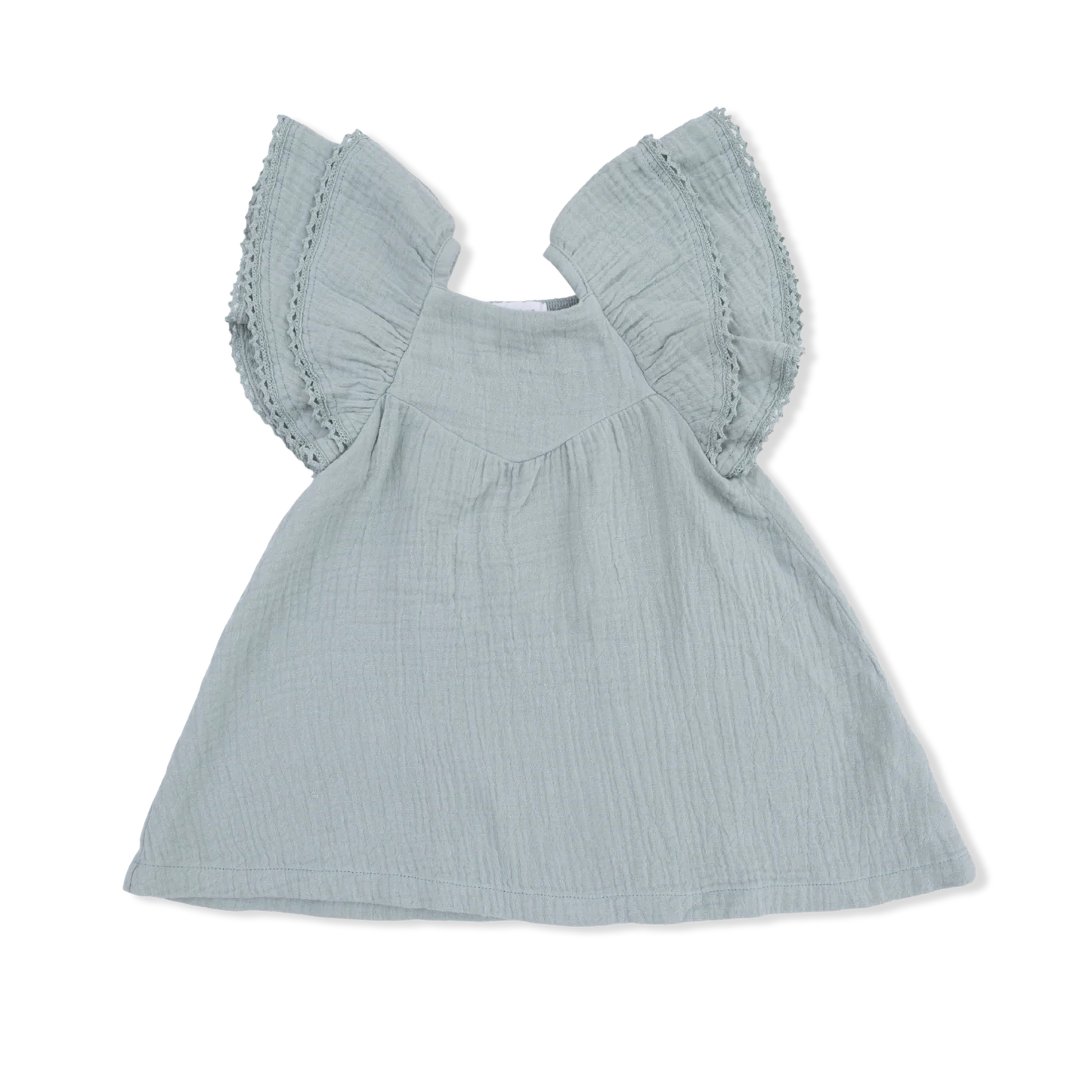 Angel Dear | Solid Muslin Jadeite V Neck Dress & Bloomer | Dress | Vagabond | Apparel | Boutique