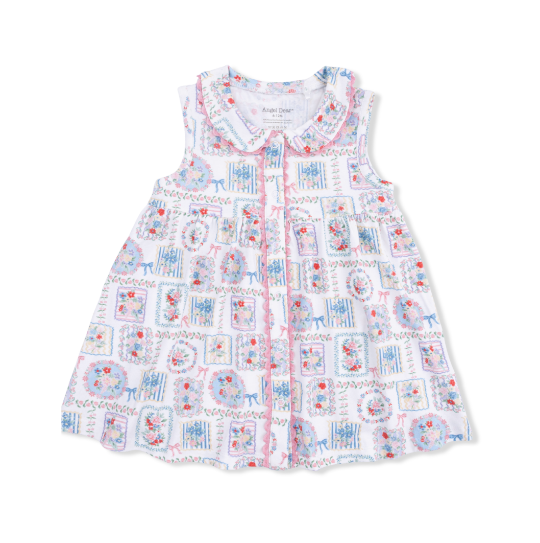 Angel Dear | Juleps Floral Patchwork Jill Dress W/Bloomers | Dress | Vagabond | Apparel | Boutique