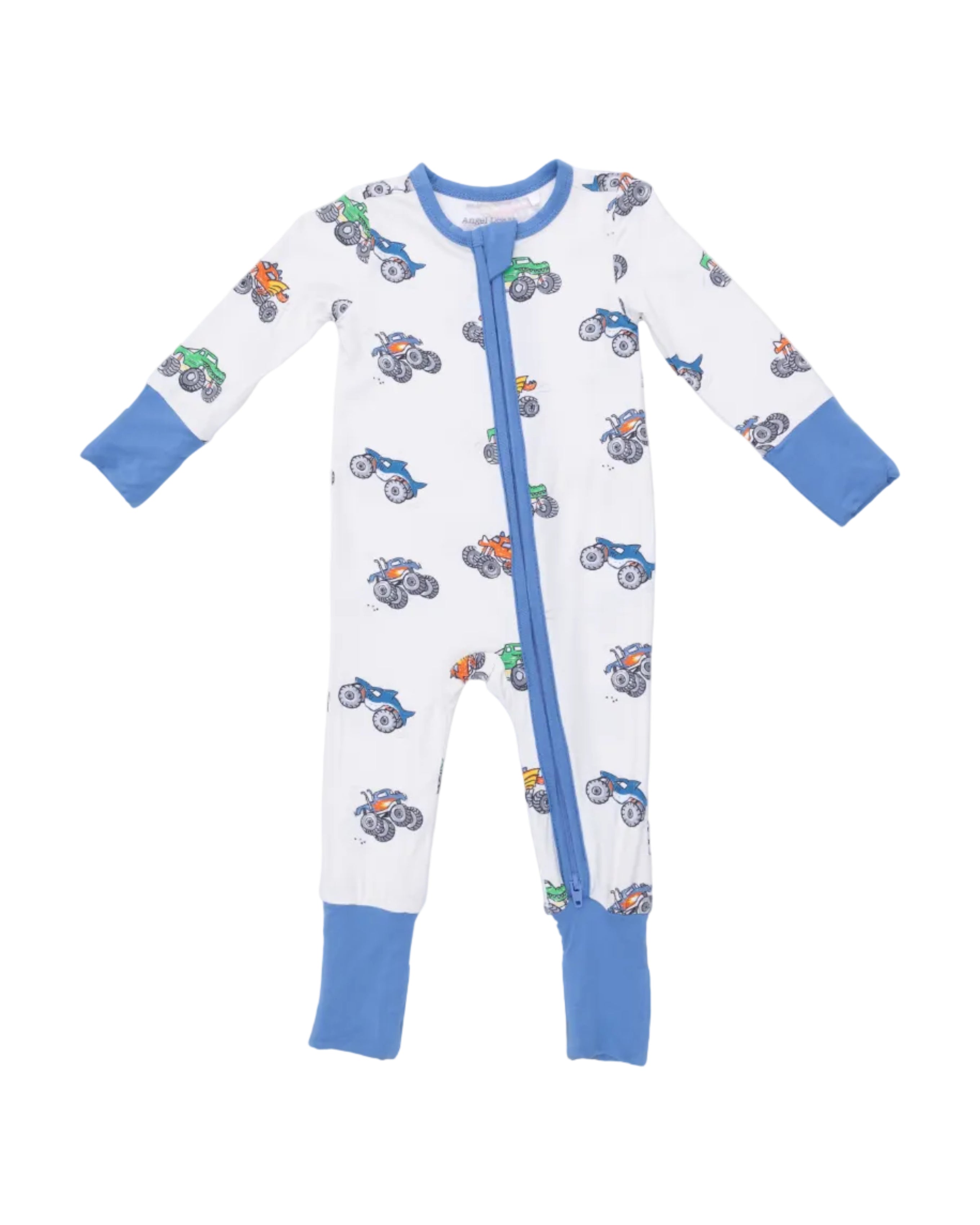 Angel Dear | Monster Trucks Convertible Romper | Vagabond | Apparel | Boutique