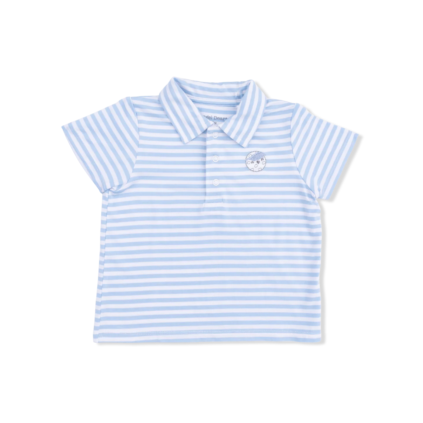 Angel Dear | Striped Golf Polo W/Shorts Set | Top | Vagabond | Apparel | Boutique