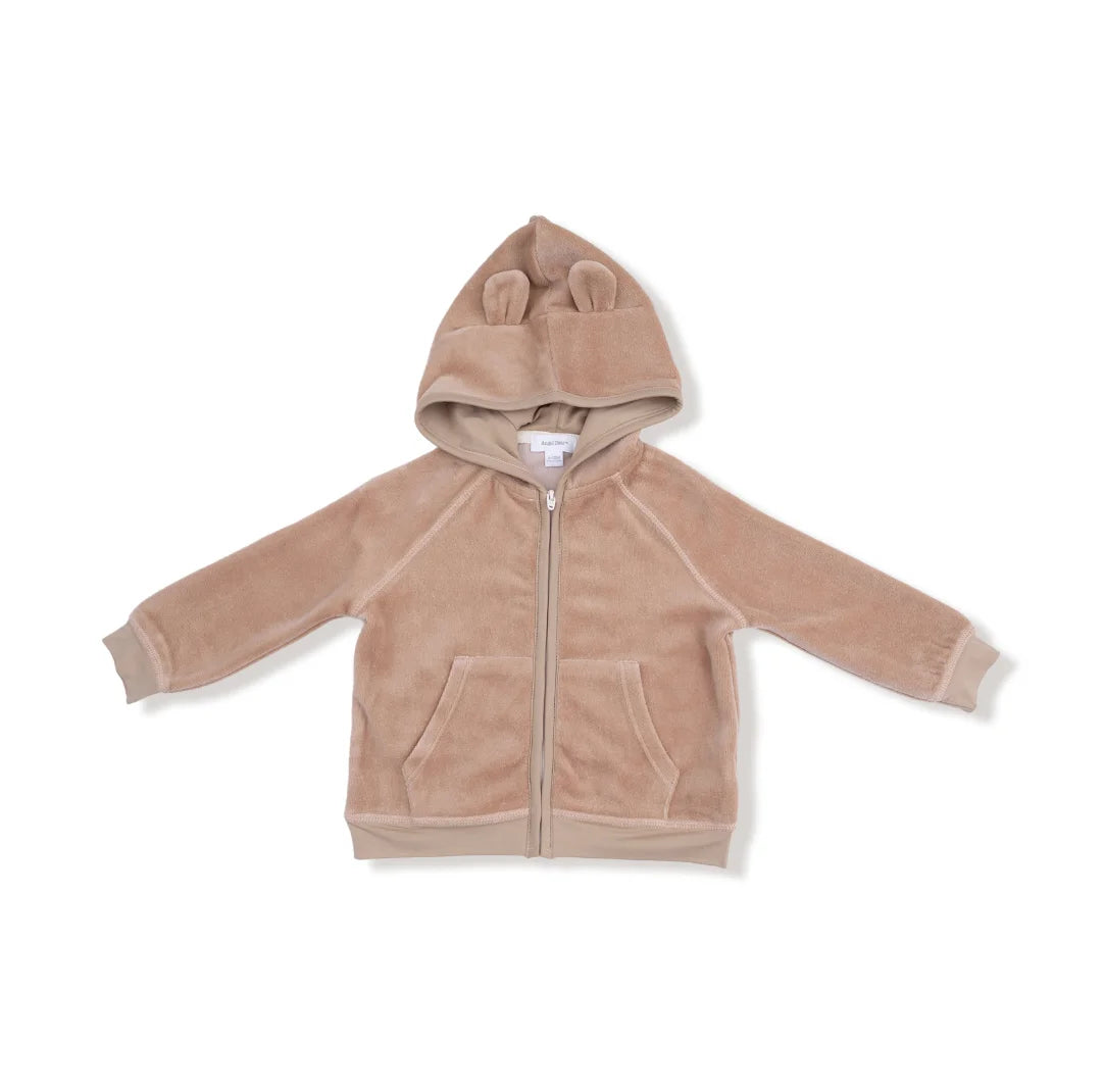 Angel Dear | Velour Teddy Bear Ear Hoodie & Jogger Set | Top | Vagabond | Apparel | Boutique