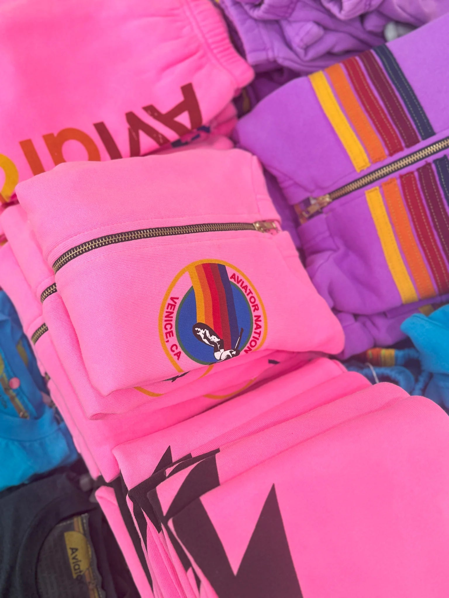 Aviator Nation | Kids | Neon Pink | Neon Purple