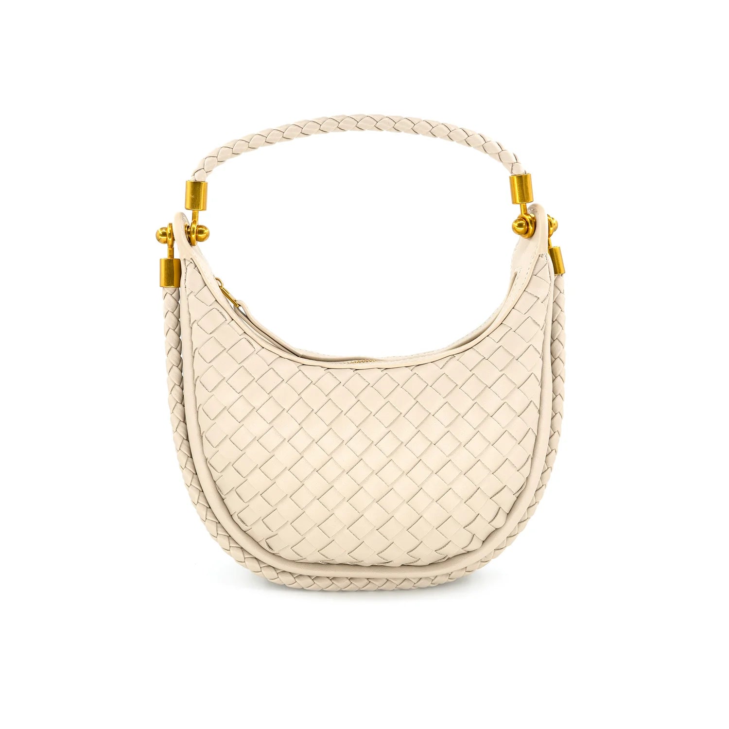 BC | Mini Woven Hobo Bag | Beige | Vagabond | Apparel | Boutique