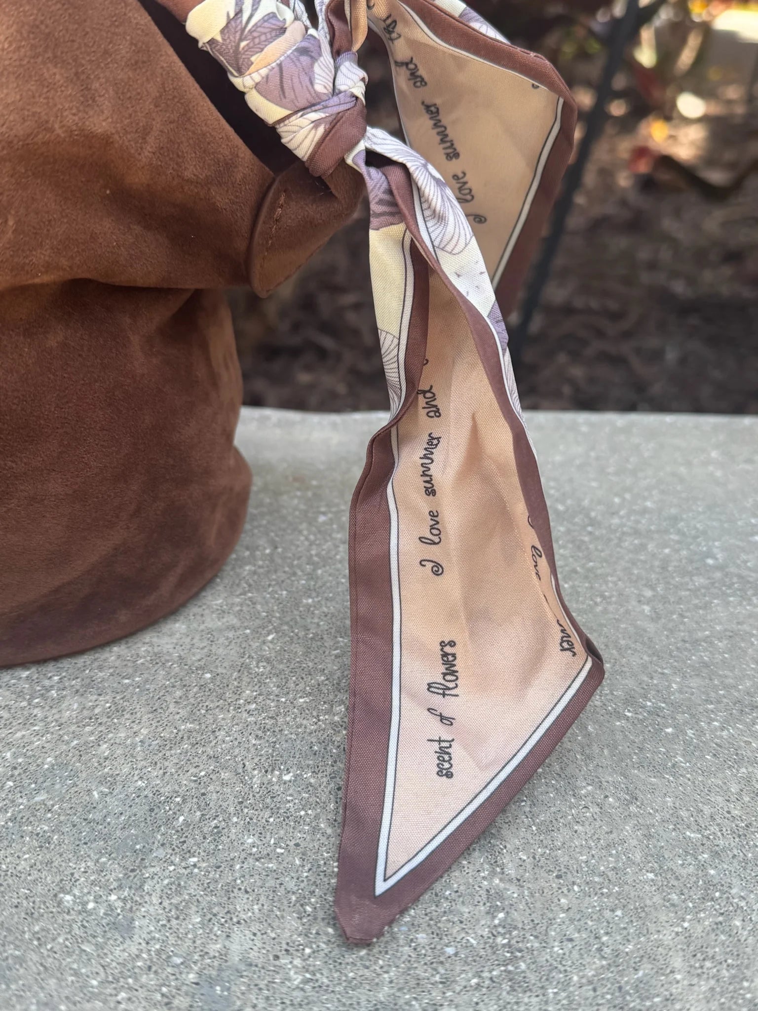 BC | Small Faux Suede Bucket Bag | Vagabond | Apparel | Boutique