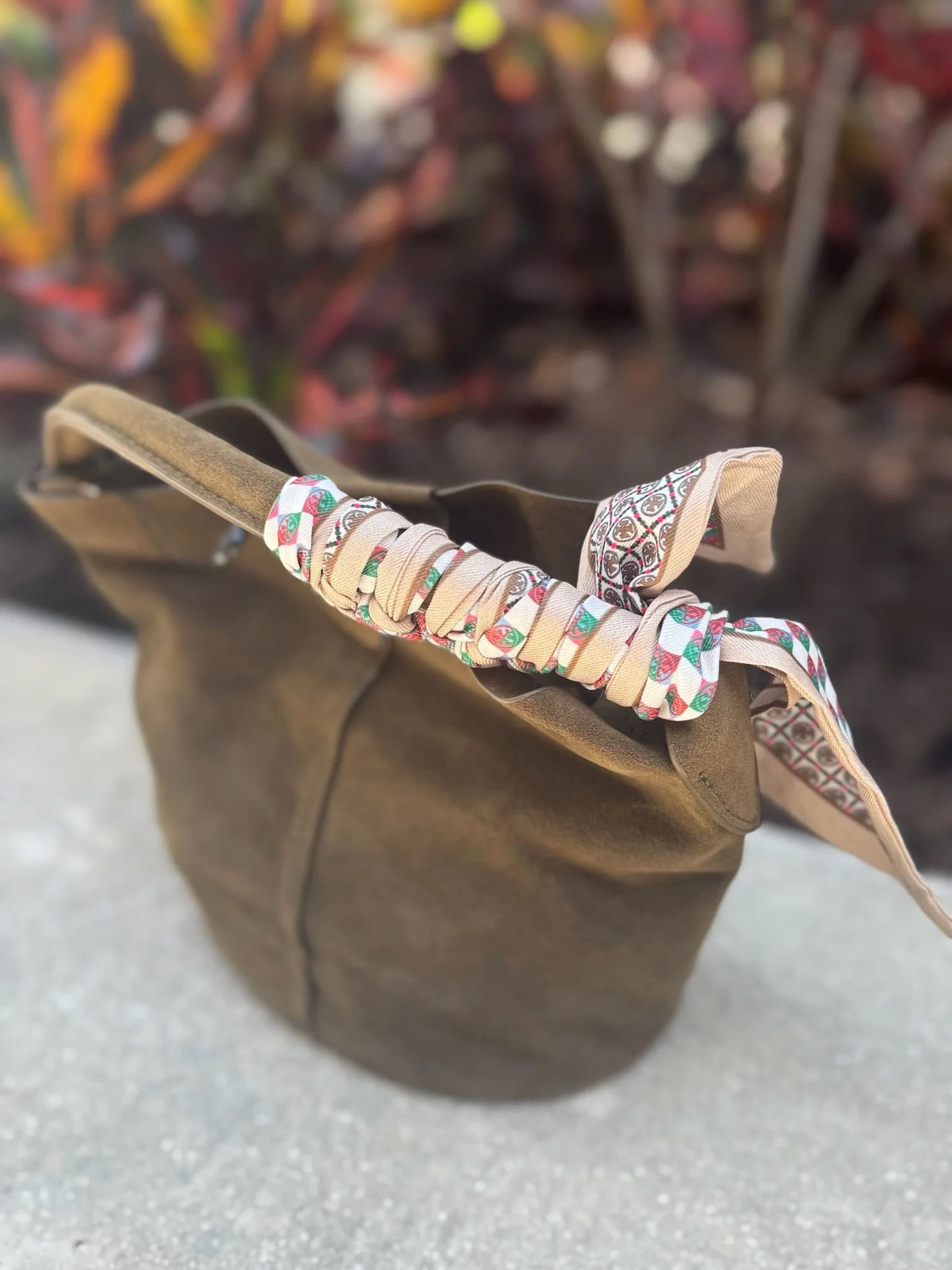 BC | Small Faux Suede Bucket Bag | Vagabond | Apparel | Boutique