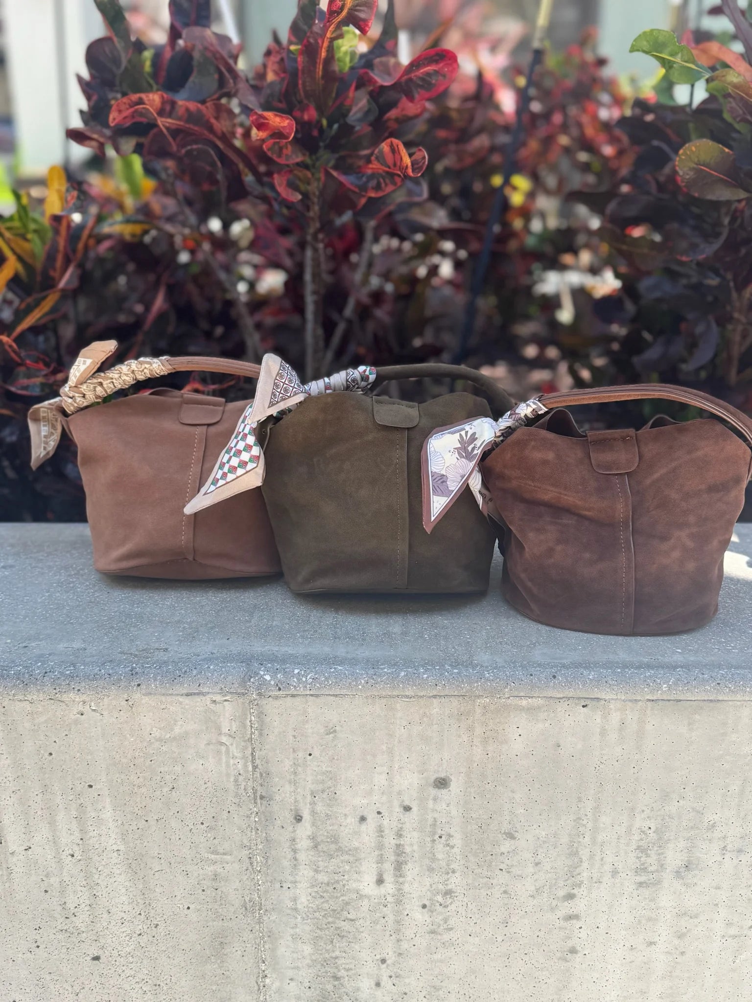 BC | Small Faux Suede Bucket Bag | Vagabond | Apparel | Boutique