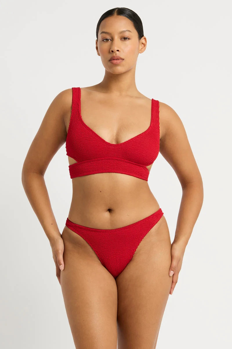 Bond-eye Nino Crop Baywatch Red | Vagabond Apparel Boutique