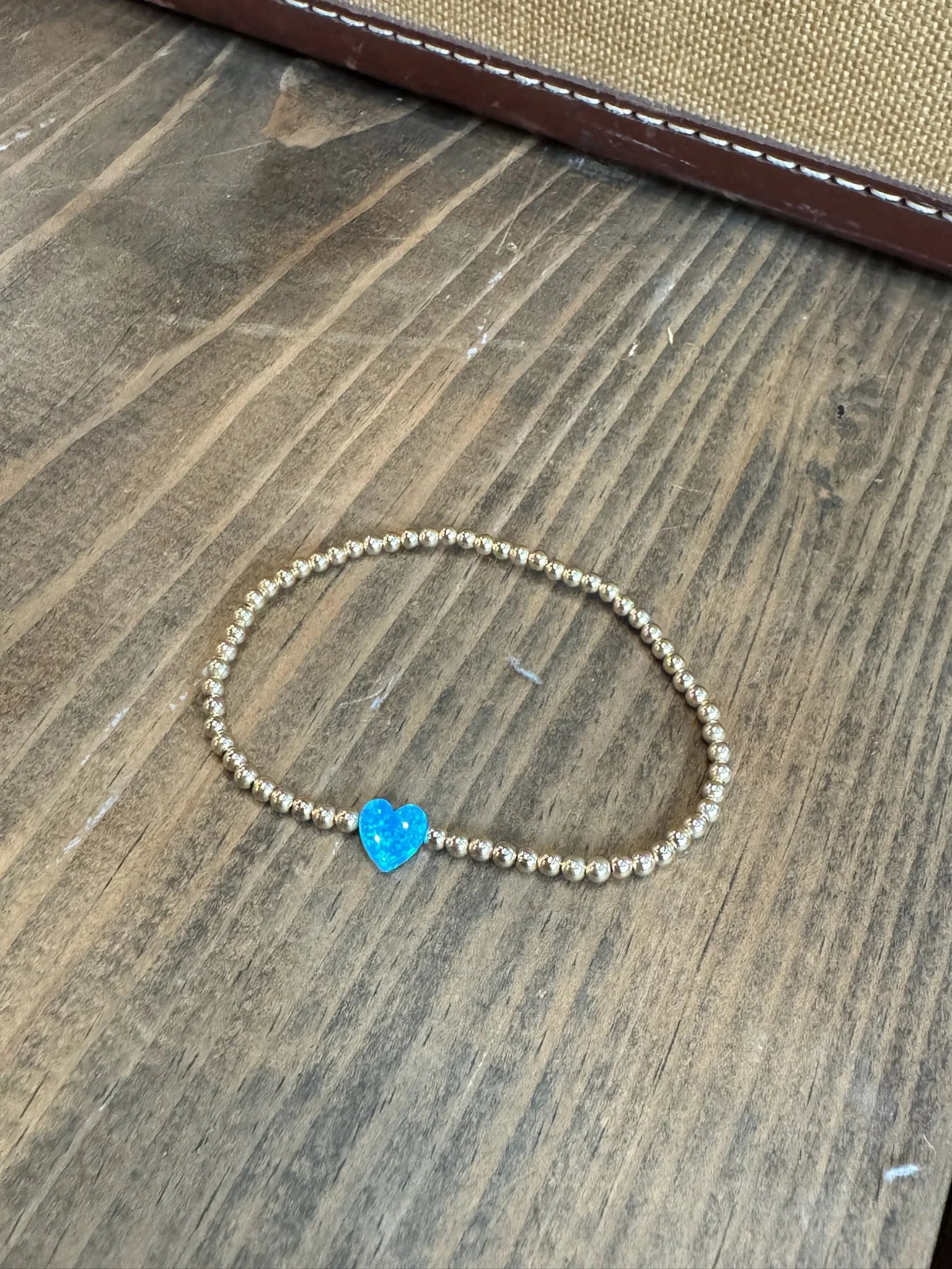 Bara Boheme | Heart Bracelet | Blue | Vagabond | Apparel | Boutique