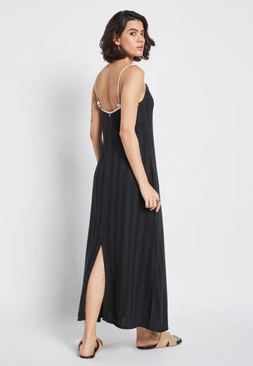 BeSunset | Aria Mai Dress | Back | Black | Vagabond | Apparel | Boutique