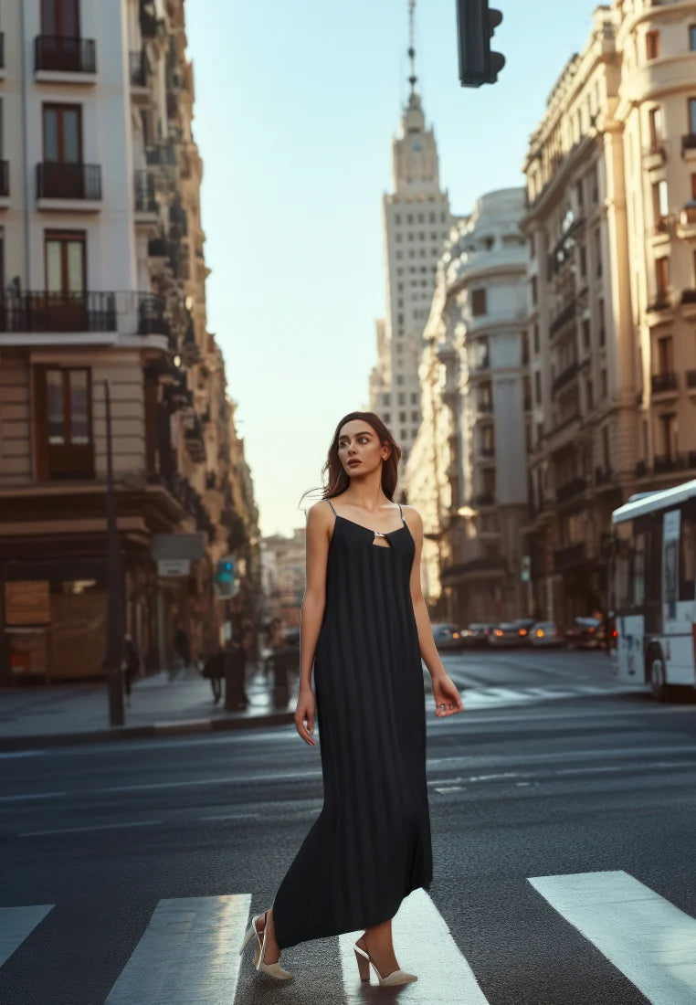 BeSunset | Aria Mai Dress | Lifestyle | Black | Vagabond | Apparel | Boutique