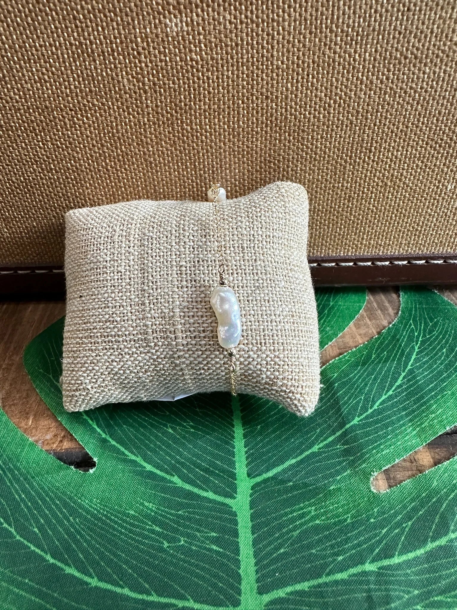 Beachybeads | 3 Freshwater Keshi Pearl Bracelet | Vagabond | Apparel | Boutique