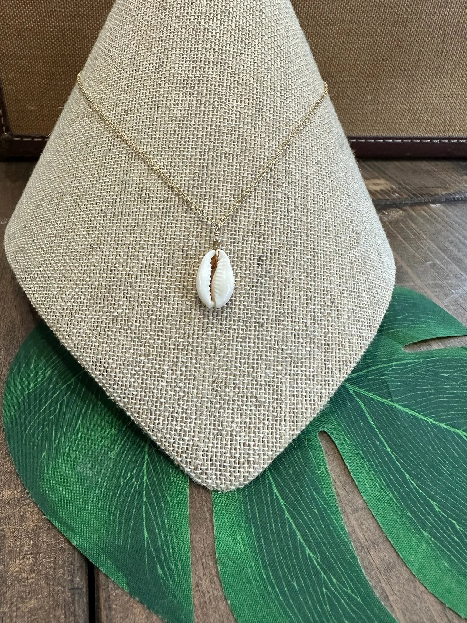 Beachybeads | GF Cowrie Shell Necklace | Vagabond | Apparel | Boutique