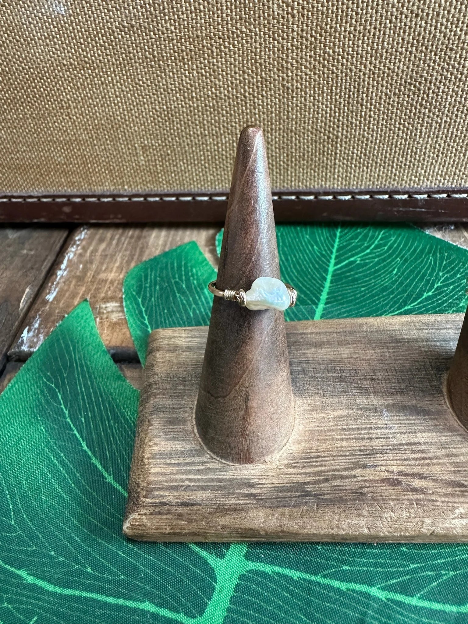 Beachybeads | Keshi Pearl Ring | Vagabond | Apparel | Boutique