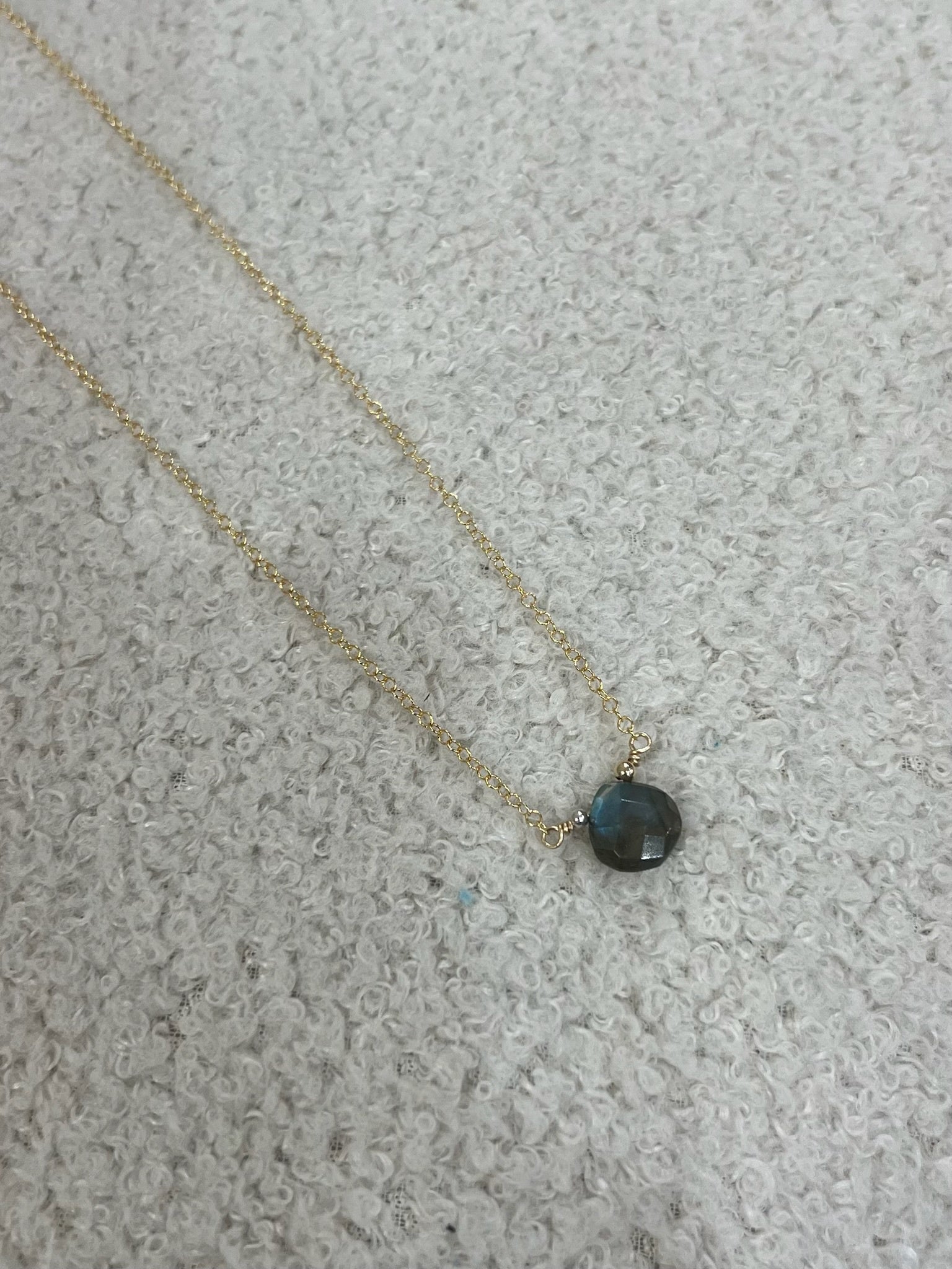 Beachybeads | Labradorite Teardrop | Vagabond | Apparel | Boutique