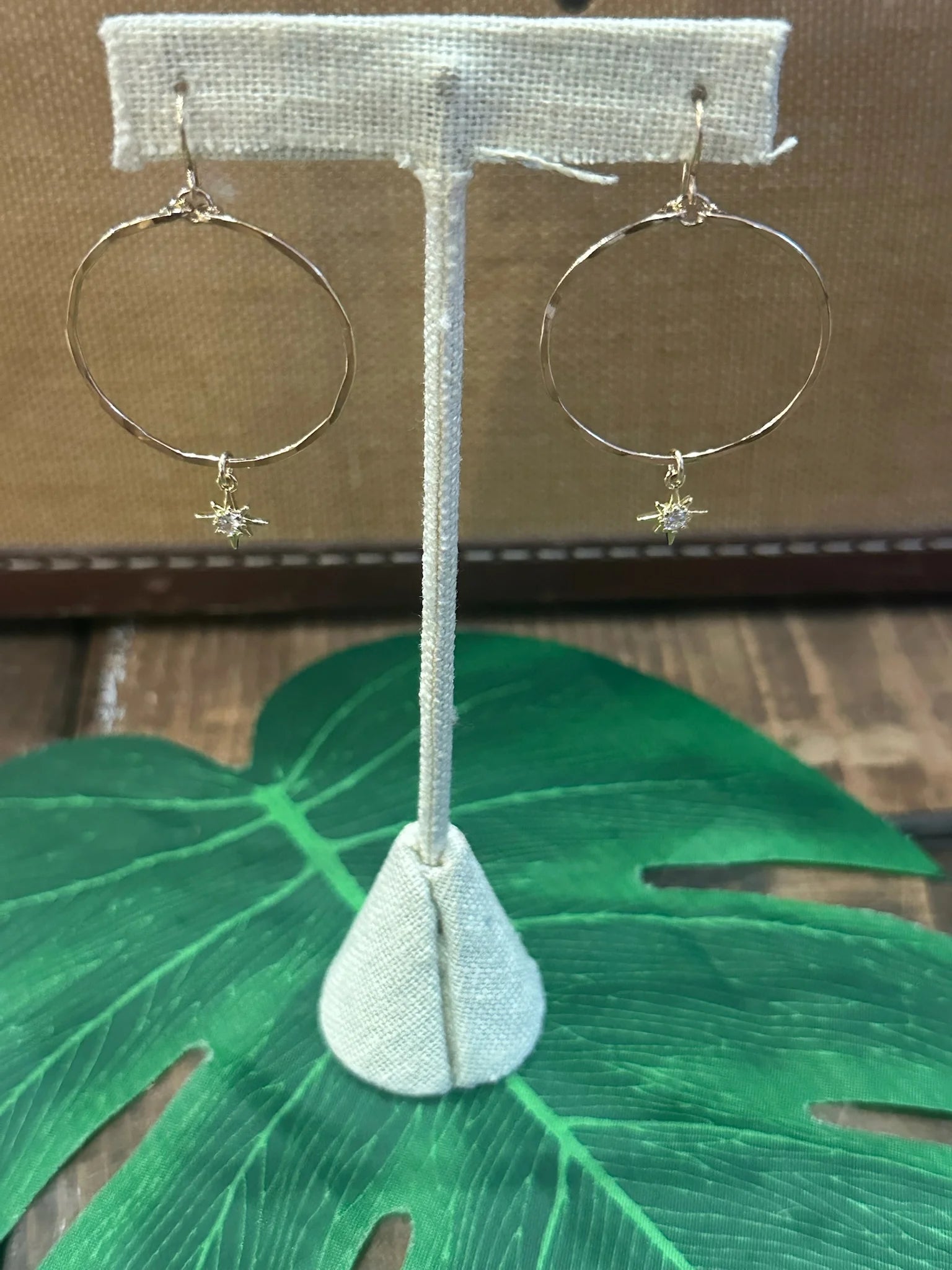 Beachybeads | North Star Hoop Earrings | Vagabond | Apparel | Boutique