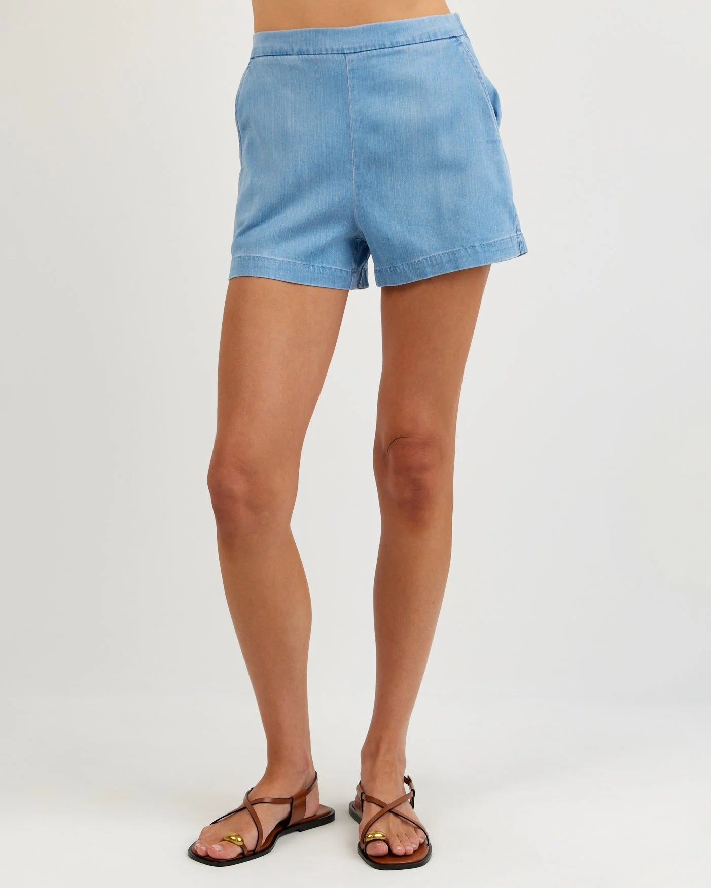 Bella Dahl | Clean Front Short | Indigo | Vagabond | Apparel | Boutique