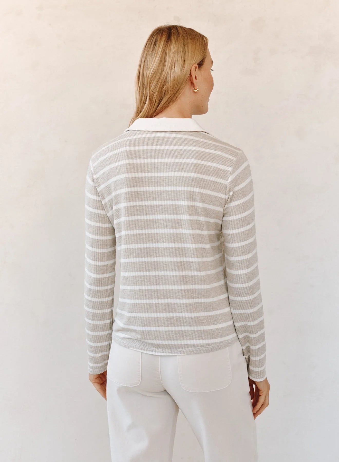 Bella Dahl | Contrast Placket Button Down | Back | Vagabond | Apparel | Boutique