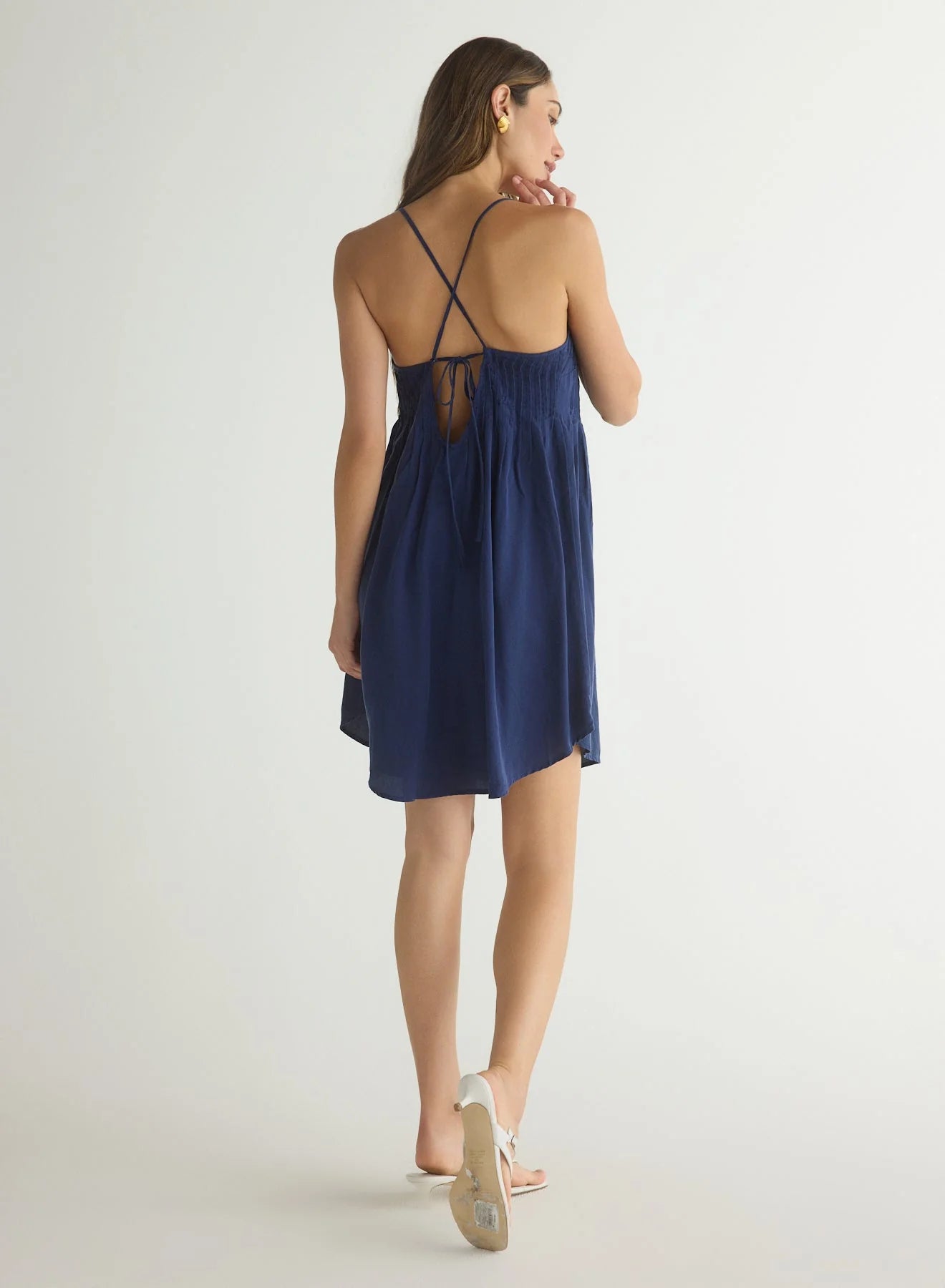 Bella Dahl | Flowy Pintuck Dress | Vagabond | Apparel | Boutique