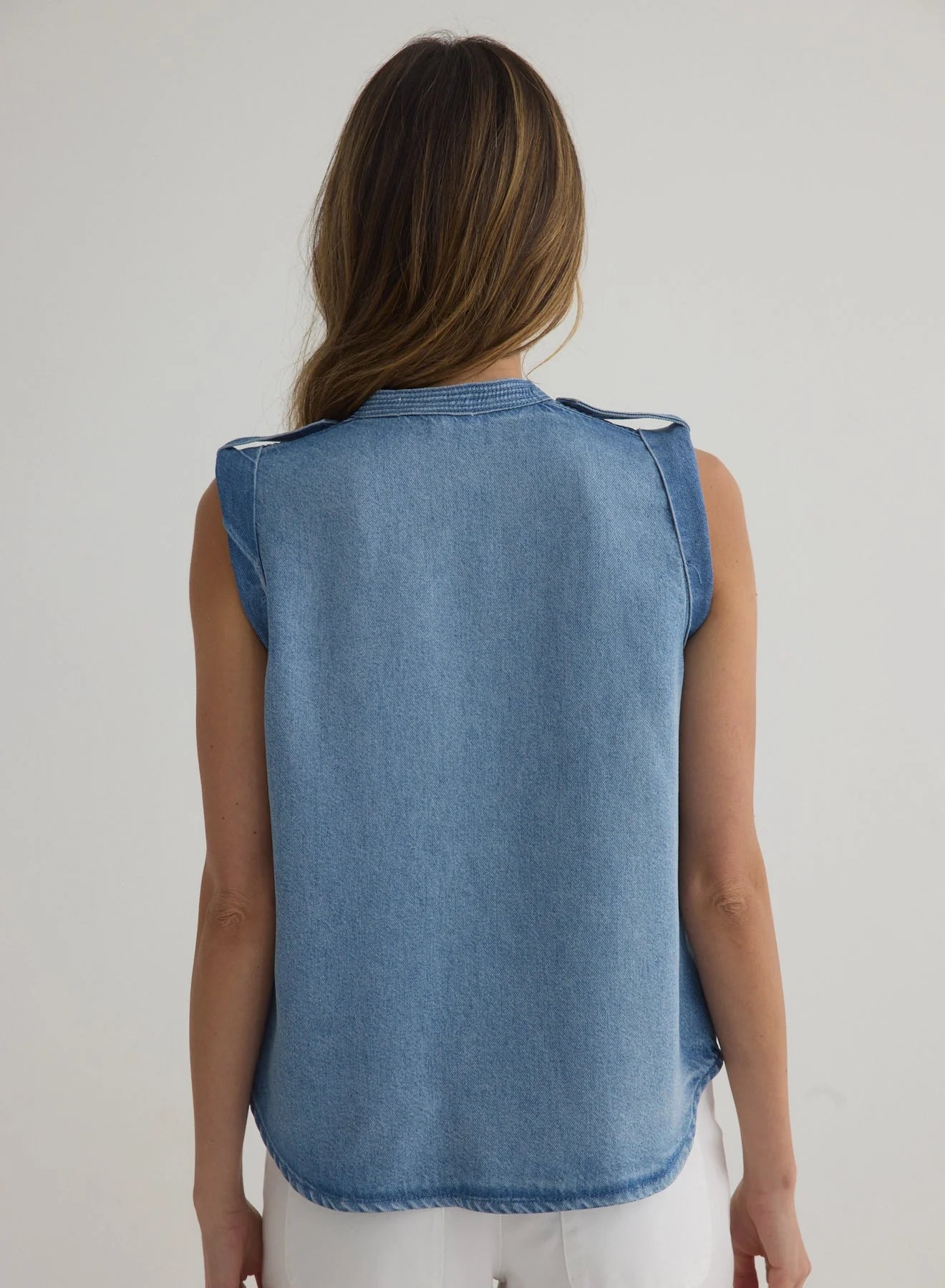 Bella | Dahl | Roll | Sleeve | Button | Up | Vagabond | Apparel | Boutique