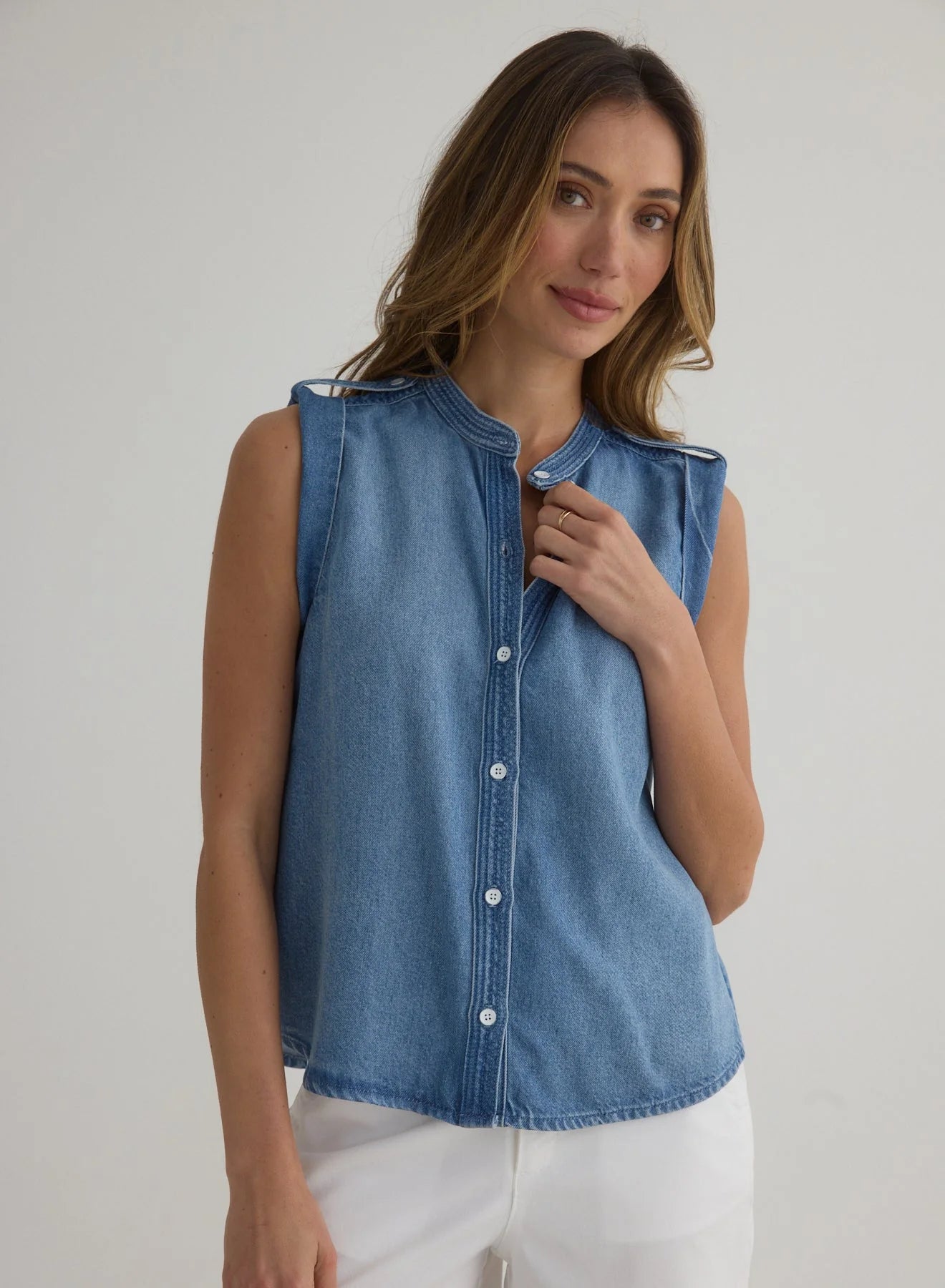 Bella | Dahl | Roll | Sleeve | Top | Vagabond | Apparel | Boutique