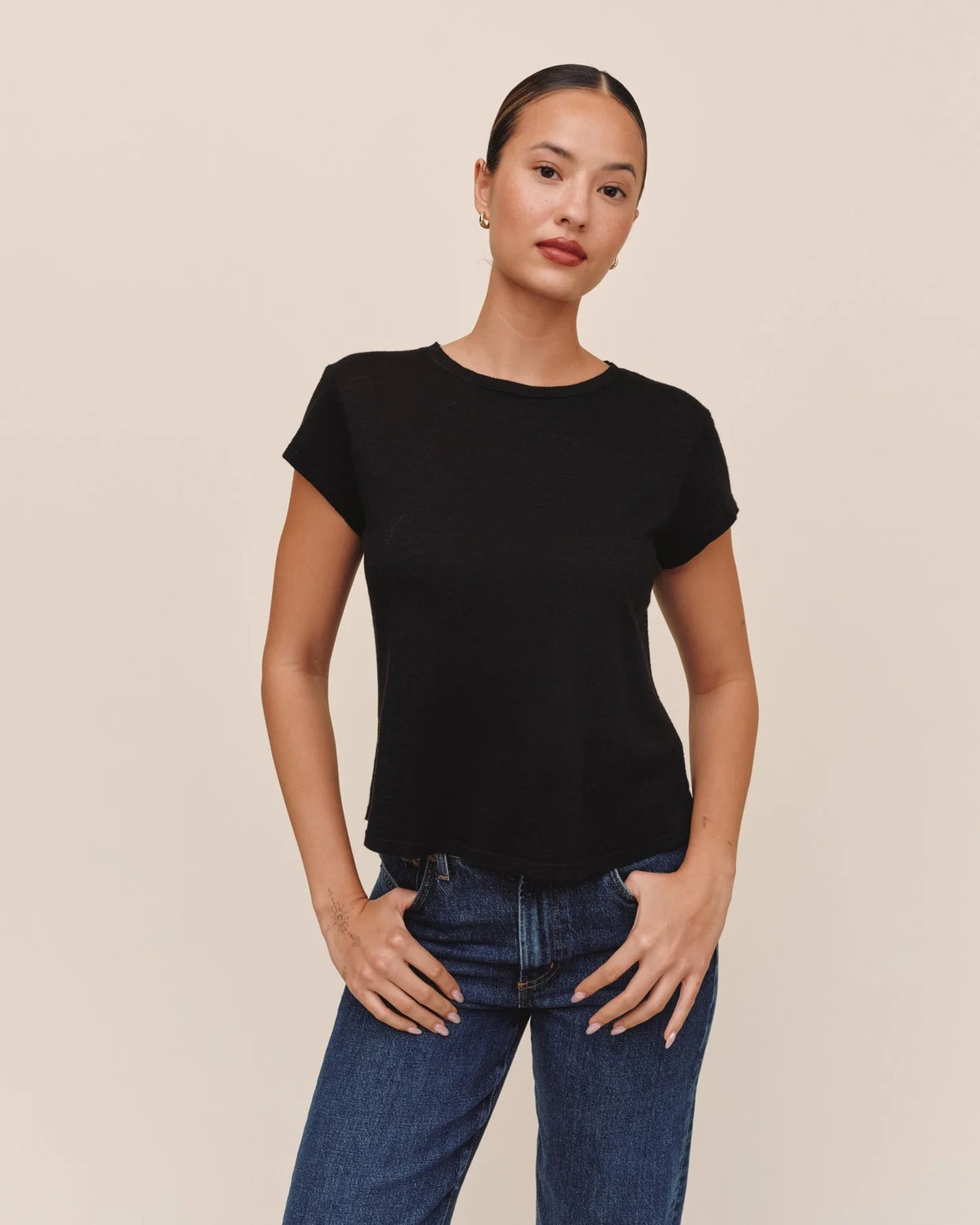 Bella Dahl | Baby Crew Tee | Vagabond | apparel | Boutique