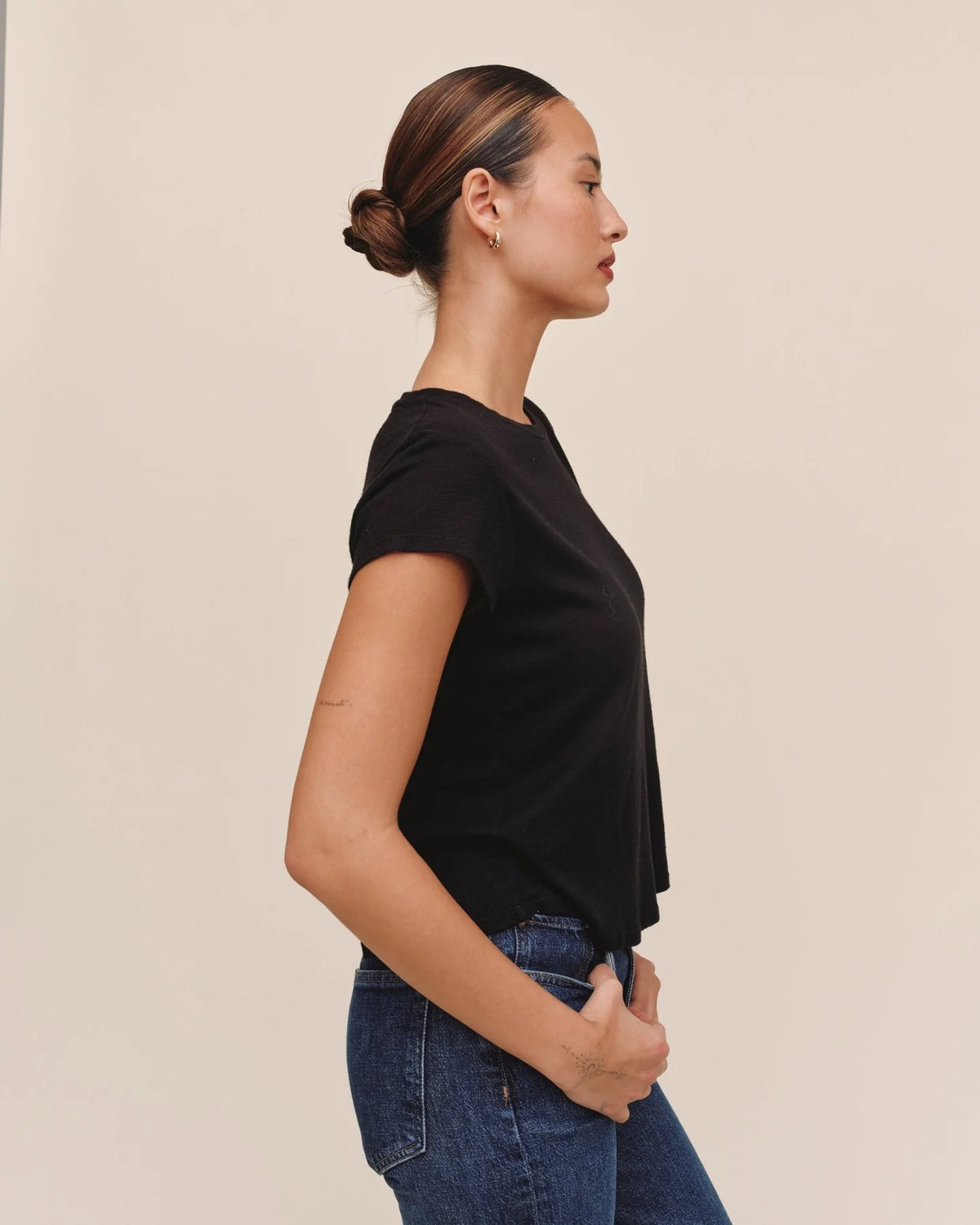 Bella Dahl | Baby Crew Tee | Vagabond | apparel | Boutique